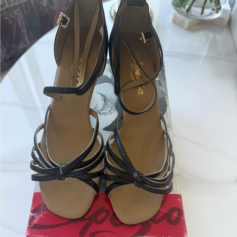 Capezio Ballroom Dancing Shoes with 2.5” heel, never worn!